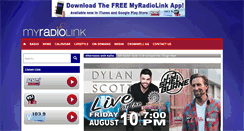 Desktop Screenshot of myradiolink.com