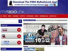 Tablet Screenshot of myradiolink.com